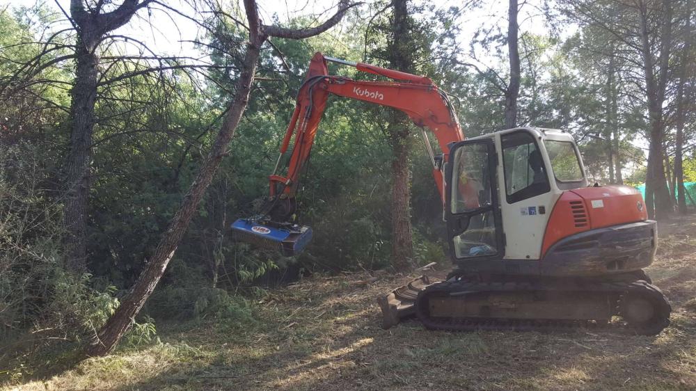 Débroussaillage toutes surfaces